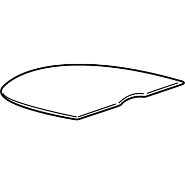 Ford F6DZ-5445026-AA Cover Assembly - Spare Wheel
