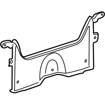 Mercury YF4Z-5411318-AAA Panel Assembly - Rear Floor