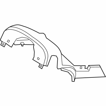 Ford LJ6Z-3530-AA Shroud Assembly - Steering Column