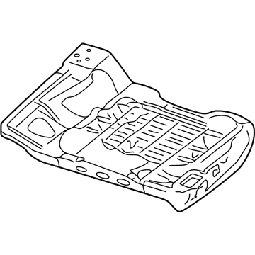 Ford 8W7Z-5463101-A Frame And Spring - Front Seat Cushion