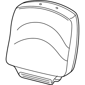 Ford 3W7Z-5464811-CA Pad - Seat Back