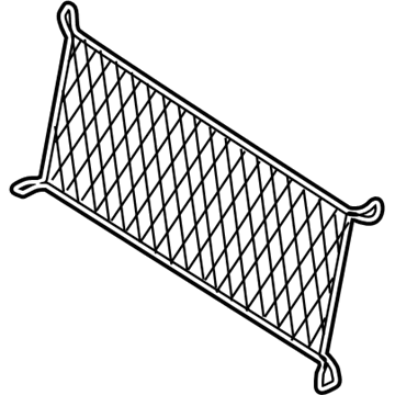 6E5Z-54550A66-A Ford Cargo Net, Rear Illustration 1 of 1