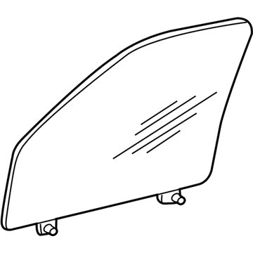 Lincoln EL1Z-7821410-A Glass - Door
