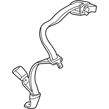 Mercury YF1Z-54600A38-AAA Belt And Buckle Assembly