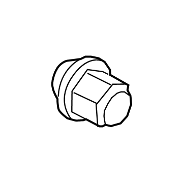 Ford ACPZ-1012-M Nut - Wheel