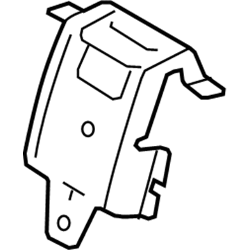 Ford BB5Z-78613D10-A Guide - Rear Seat Belt