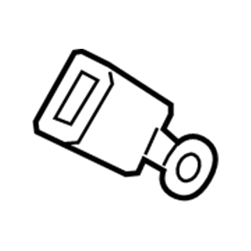 Ford CA8Z-7460045-AB Buckle Assembly - Seat Belt