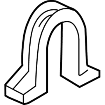 Ford F65Z-5487-CA Clamp - Rubber Bush