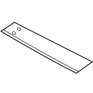 Ford Expedition Door Moldings - JL1Z-58255A35-AA