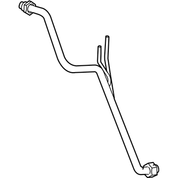 Ford 5L5Z-9E469-A Tube - EGR Valve To Exhaust Manifold