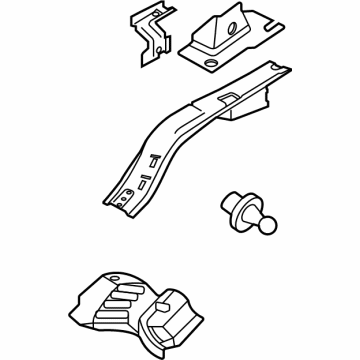 Ford PR3Z-16154-A Reinforcement