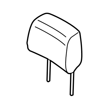 Ford ML3Z-96611A08-A Pad - Headrest