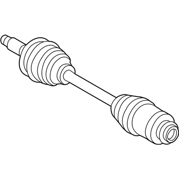 Ford AE5Z-3A427-D Shaft - Front Axle