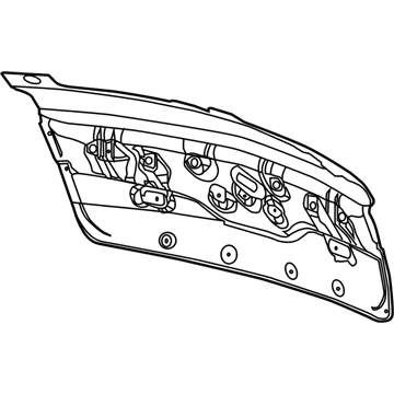 Lincoln AE9Z-7440404-A Panel - Tailgate - Outer