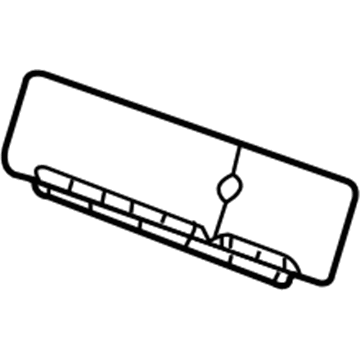 Ford 1L5Z35613A82AAA Extension - Rear Seat Back