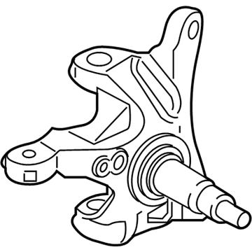 Ford HC3Z-3105-C Spindle