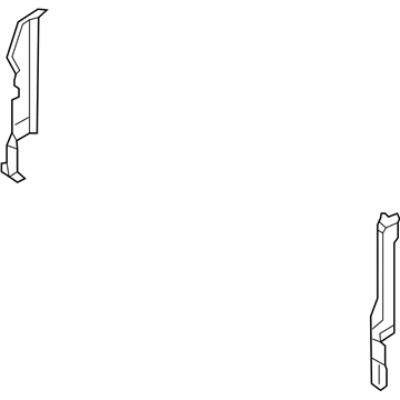 K2GZ-8348-B Ford Air Guide, Front Driver Side Illustration 1 of 1