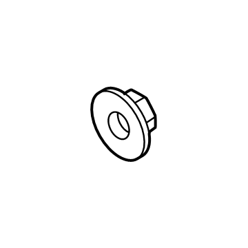 Ford -W710771-S442 Nut And Washer Assembly - Hex.