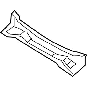 Ford 8L8Z-78016A50-A Upper Dash Panel 8L8Z-78016A50-A Ford Upper Dash Panel Illustration 1 of 1