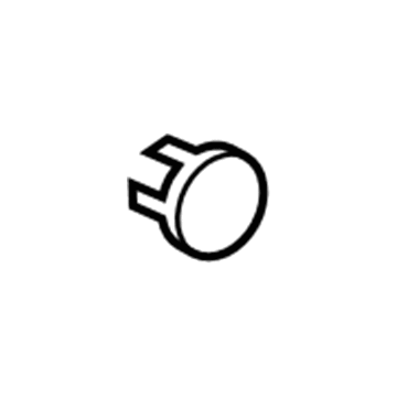 Ford YL8Z-78017B24-AA Cowl Side Panel Seal, Passenger Side YL8Z-78017B24-AA Ford Cowl Side Panel Seal, Passenger Side Illustration 1 of 1