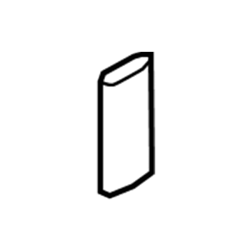 Ford 8L8Z-7802688-A Side Seal 8L8Z-7802688-A Ford Side Seal Illustration 1 of 1