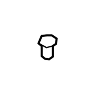 Ford -W705845-S300 Fender Liner Retainer -W705845-S300 Ford Fender Liner Retainer Illustration 1 of 1