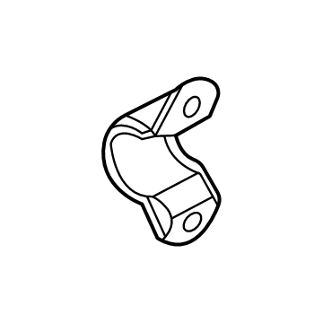 Ford LX6Z-5B484-A Clamp - Rubber Bush