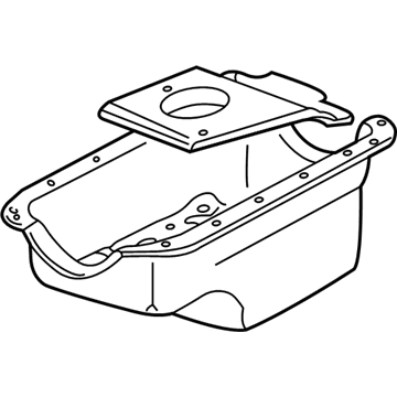 Ford 2F1Z-6675-BA Pan Assembly - Engine Oil