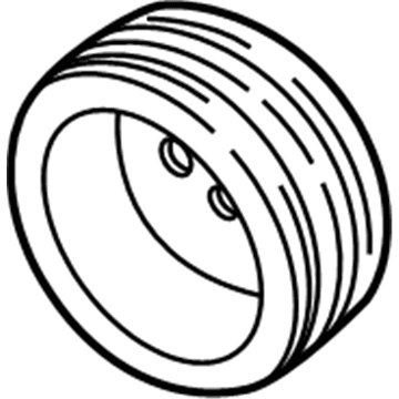 Ford F3DZ-6A312-A Pulley - Compressor
