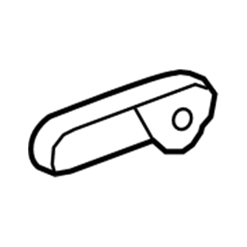Mercury 6E5Z-5461198-AAA Handle - Seat Back Adjusting