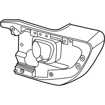 Ford M2DZ-17F803-B Duct - Air