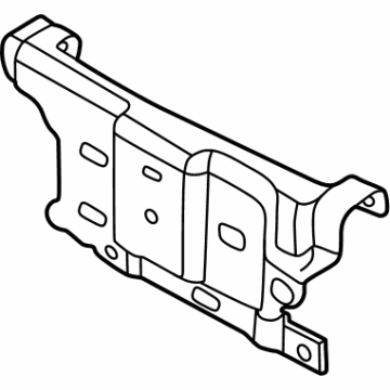 Ford M2DZ-17B984-A Plate - Bumper Mounting