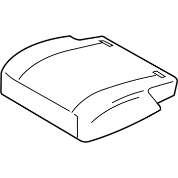 Ford 5F9Z-7463804-BAA Cover Assembly - Rear Seat