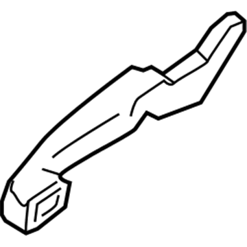 JL7Z-18556-B Ford Vent Duct, Driver Side Illustration 1 of 1