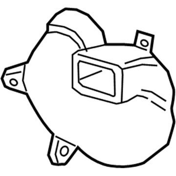 Lincoln JL7Z-19E630-B Duct Assembly - Air Conditioner