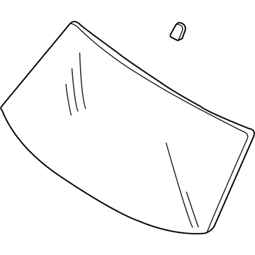 Ford YL8Z-7803100-AA Glass - Windscreen