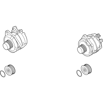 Ford L1MZ-10346-B Alternator Assembly