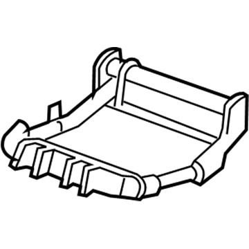 Mercury 2C5Z-7863160-A Frame And Spring - Rear Seat Cushion