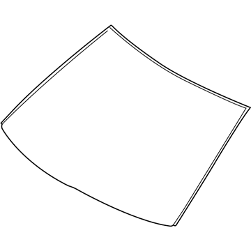 Ford 7T4Z-7803100-A Glass - Windscreen