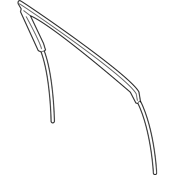 Ford EB3Z-2621596-A Weatherstrip