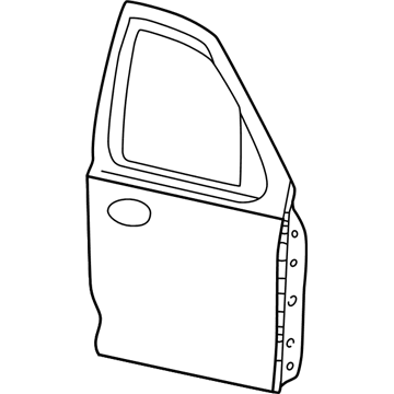 Ford F81Z-2520124-BB Door Assembly - Front