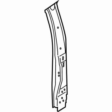 ML3Z-1624300-B Ford Lock Pillar, Center Passenger Side Illustration 1 of 1