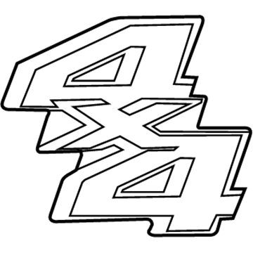 Ford BC3Z-9925622-AA Decal - Name Plate