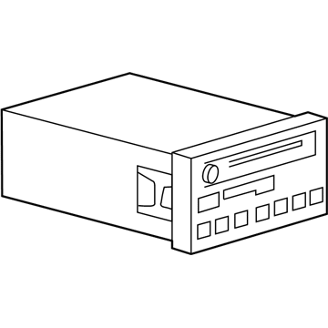 Mercury F87Z-18806-AB Kit - Radio Receiver
