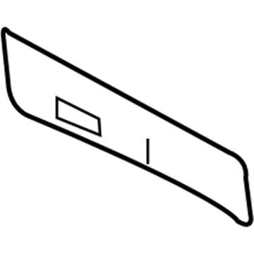 Lincoln 5C5Z-7804608-AAA Panel - Instrument
