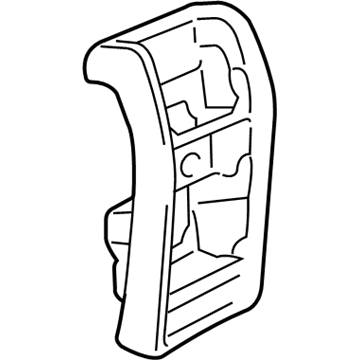 Lincoln Aviator Center Console Base - 4C5Z-78045E24-AAA