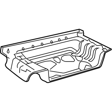 Ford 3W7Z-5411215-AA Pan Assembly - Floor