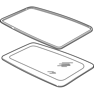 Ford 9C3Z-18500A18-B Glass