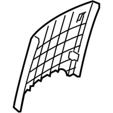 Ford BA8Z-7404567-AA Panel - Console