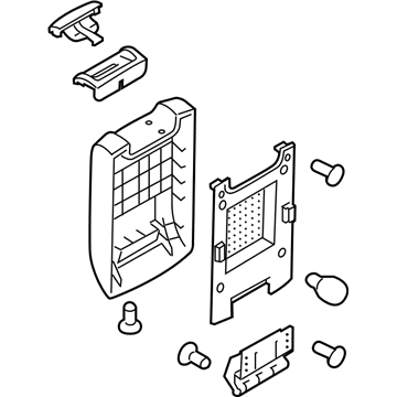 Ford DA8Z-7406024-CB Armrest Assembly - Console